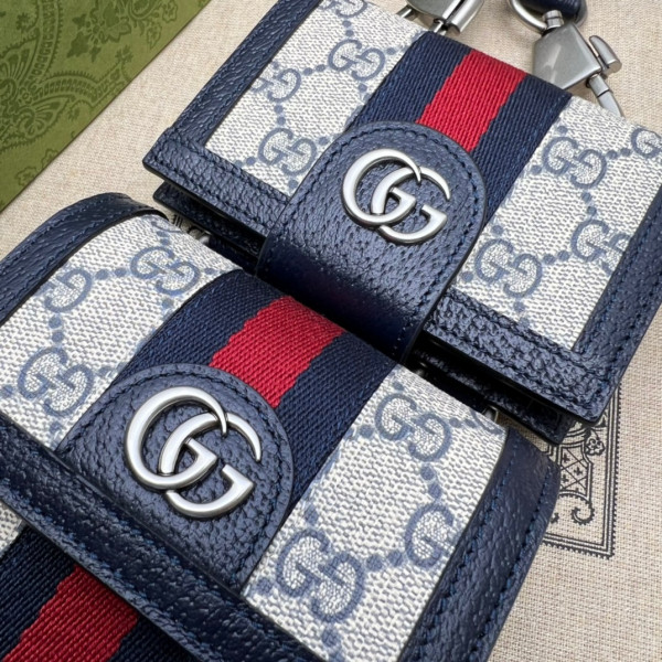G*u*i ophidia gg mini bag and detachable wallet