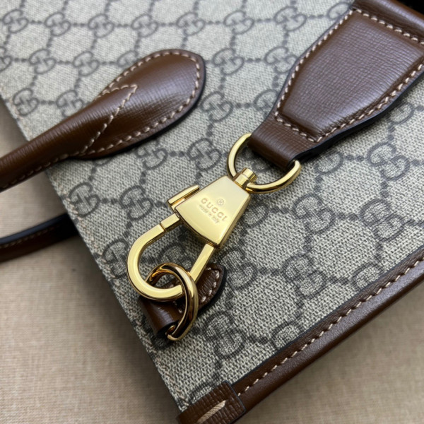 G*u*i medium tote with interlocking g