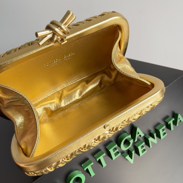 bo*te*ga Ve*ne*ta knot minaudiere-20-12-5.5cm