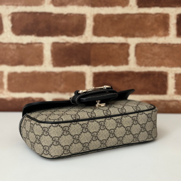 G*u*i horsebit 1955 soft small top handle bag-22.6*12.7*5.6cm