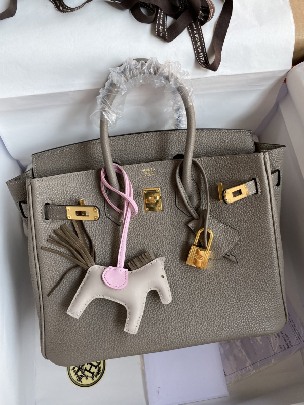 H**mes birkin 25/30cm-togo leather