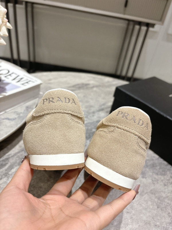 Pra*a montecarlo re-edition 2005 suede sneakers