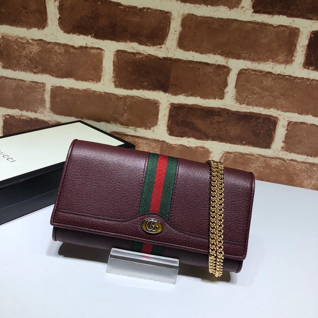 G*u*i ophidia gg chain wallet