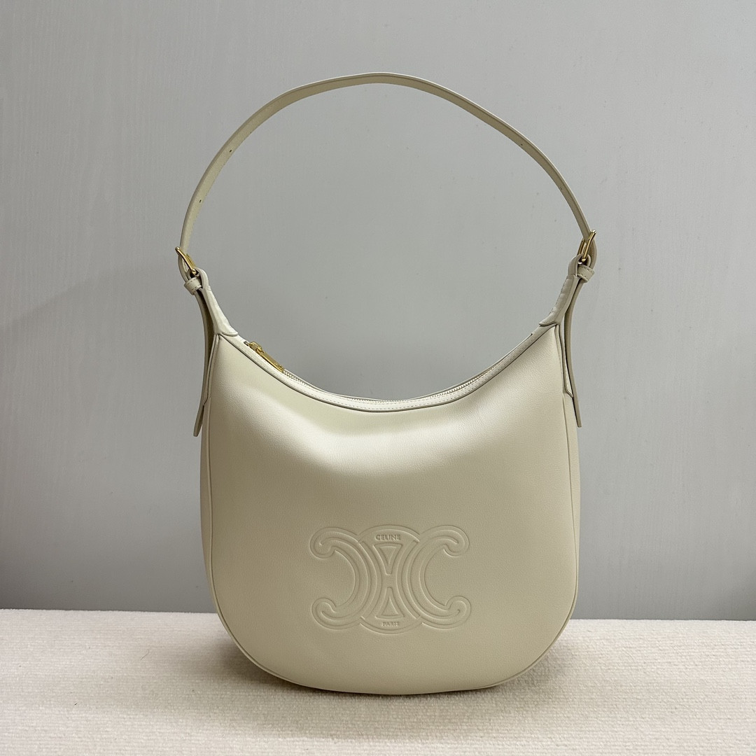 celin* heloise cuir triomphe bag in S*pple calfskin