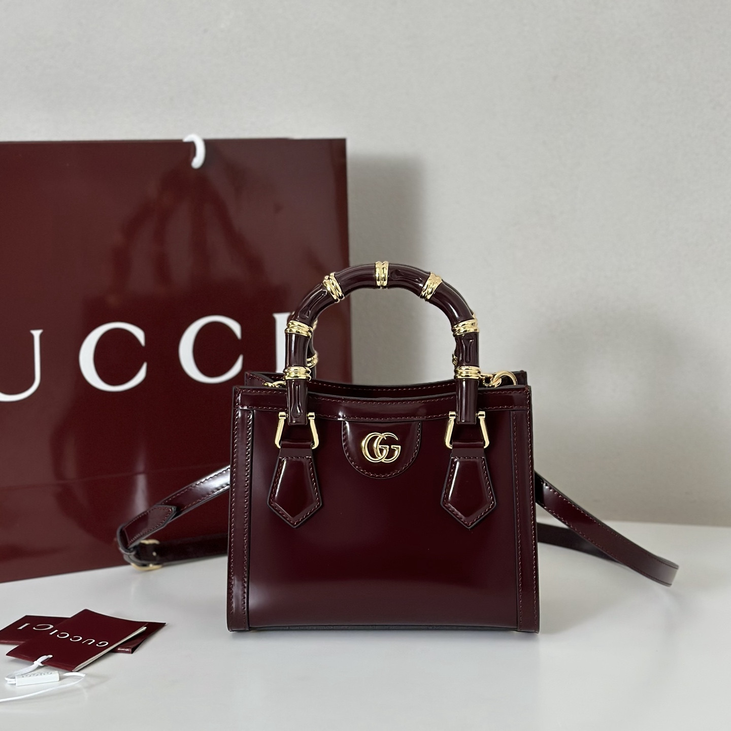 G*u*i diana small tote bag - 20*16*10cm