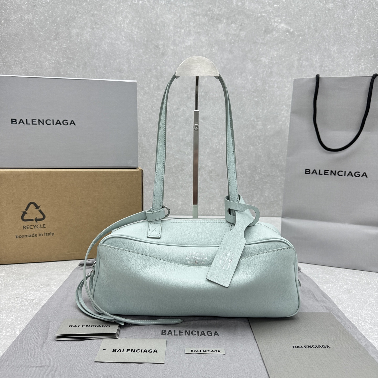 Ba*len*cia*ga carrie bowling bag - 34*12*12cm